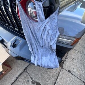 Women's Gray Tank Top - Lightweight Casual Layering